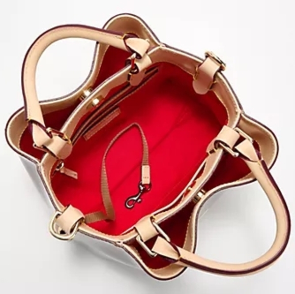 NWT Dooney & Bourke Patent Mini Barlow-Sky 🩵 - Picture 4 of 10